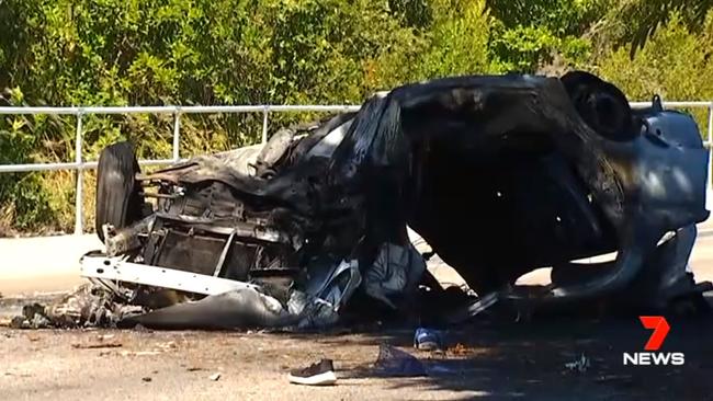 A 13-year-old boy was killed in a stolen car crash at Bowen.