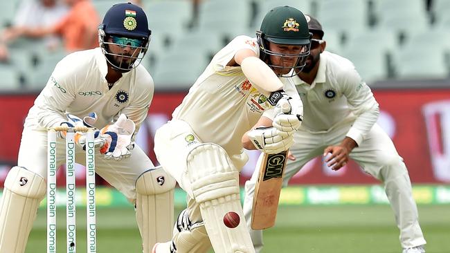 Former Test batsman Chris Rogers helped Travis Head (pictured) strengthen his defence. Picture: AFP