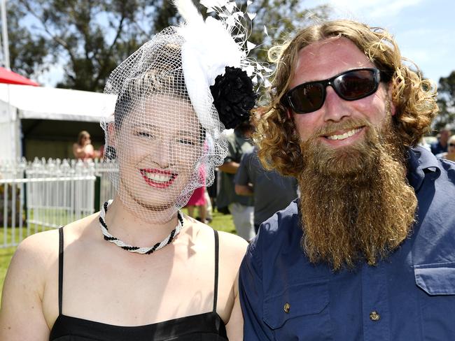 Abby Gutterson Marcus McLean at the 2024 Seymour Cup. Picture: Andrew Batsch