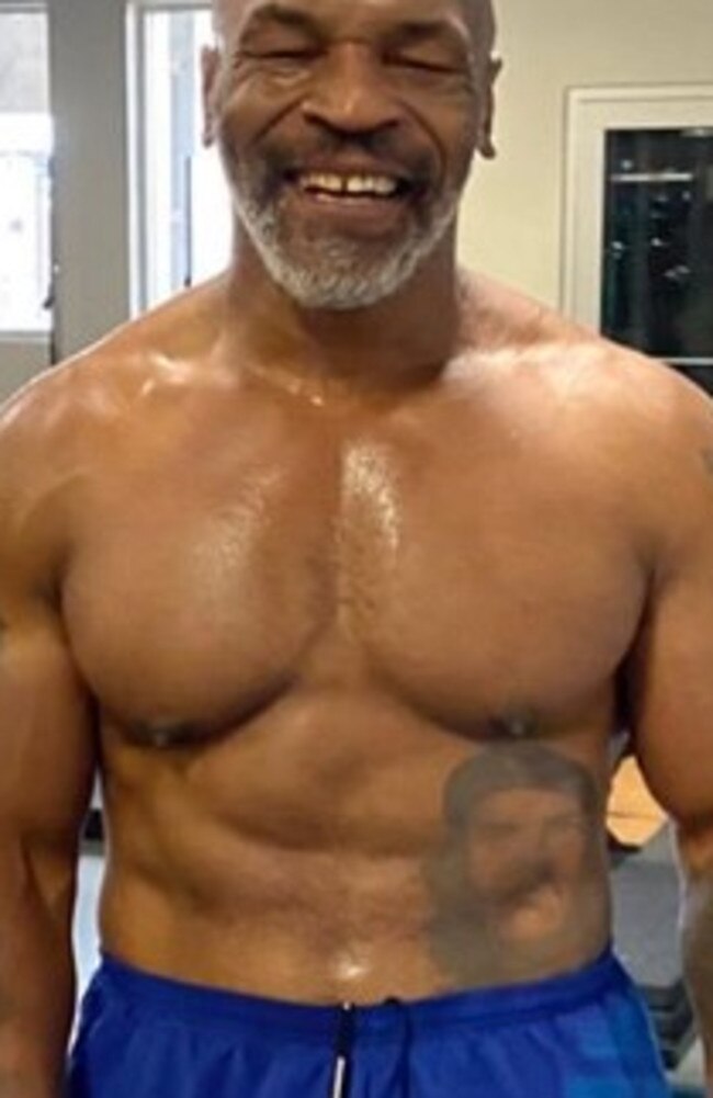 Mike Tyson shows off his impressive rig