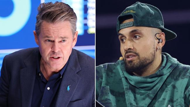 Todd Woodbridge has copped a sledge from Nick Kyrgios.