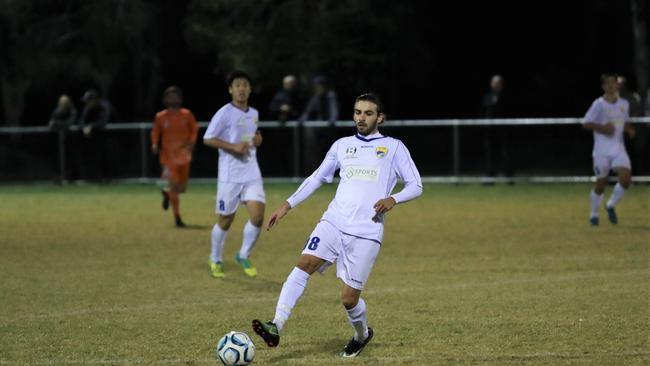 Gold Coast United football player Jayden Prasad. Photo by Andrew Hudson Sports Photography.