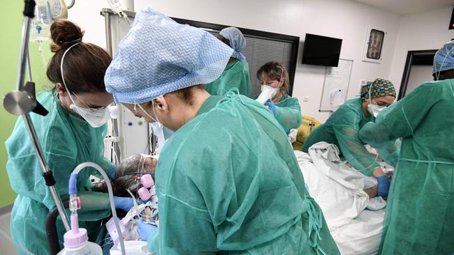 The cost of a nurse leaving the industry is estimated to be about $150,000 so investing in retention measures such as safer and supportive workplaces was vital. Picture: Alain Jocard/AFP