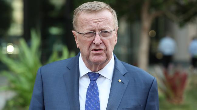 Australian Olympic Committee president John Coates has likened the state of the AIS to an episode in the satirical TV show Yes Minister. Picture: Peter Wallis