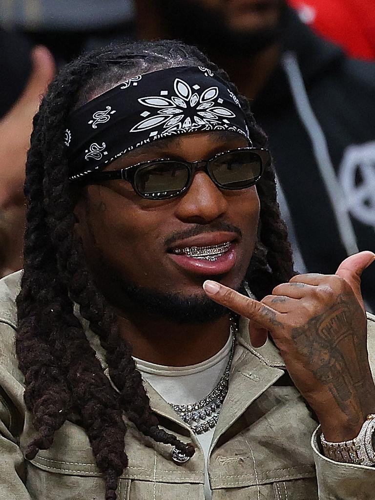 Quavo performed to a handful of fans … Picture: Getty Images via AFP