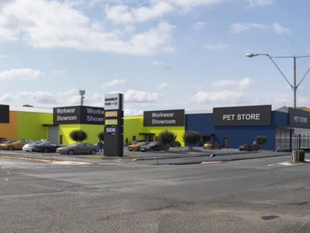 Business firm Colliers have announced plans to transform the former site of Bunnings on Palmerin St into a retail precinct, dubbed Home &amp; Co (Photo: Colliers)