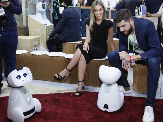 A robot demonstration at the CES international technology show. Picture: ces.tech