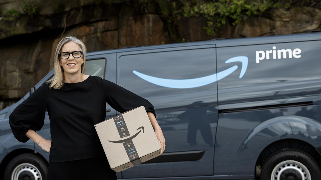 Amazon Australia boss Janet Menzies has launched same-day deliveries in Sydney.