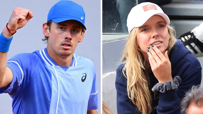 Alex de Minaur and Katie Boulter.