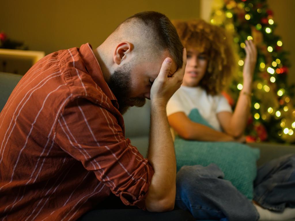 The festive period can put a strain on relationships that are already under strain. Picture: iStock