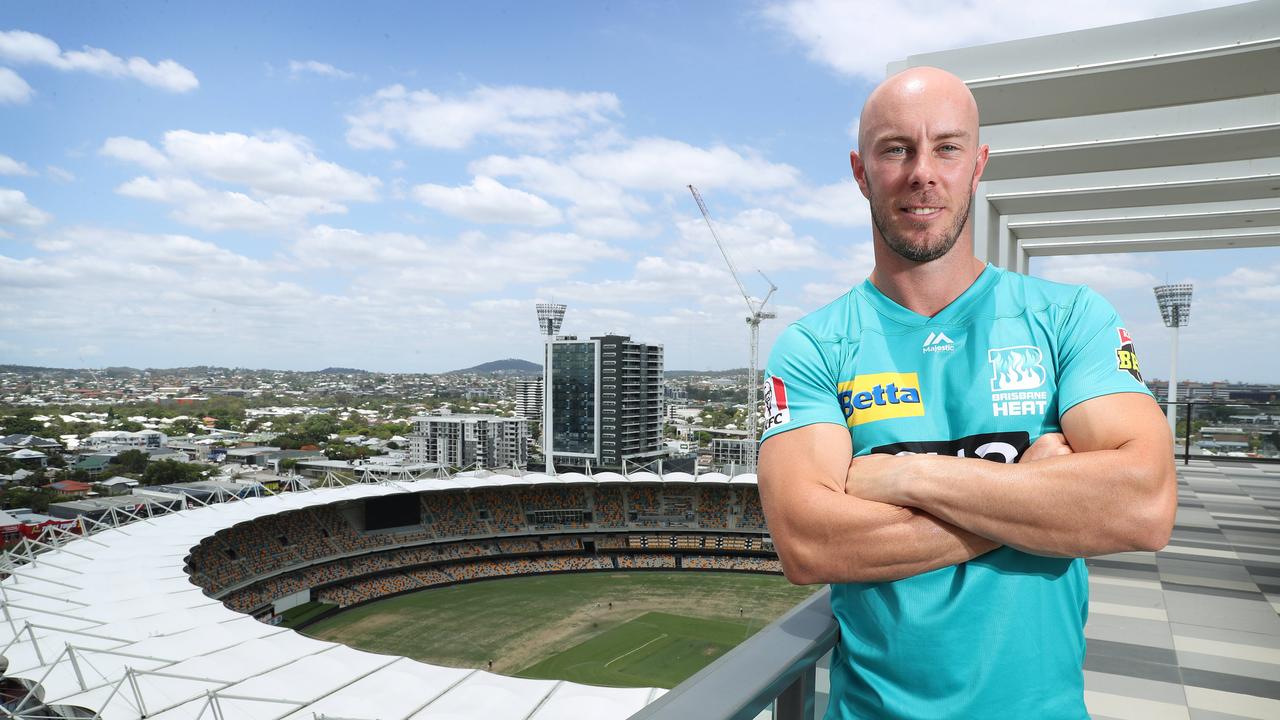 Brisbane Heat captain Chris Lynn wants to let his bat do the talking against the Adelaide Strikers. Picture: Liam Kidston.