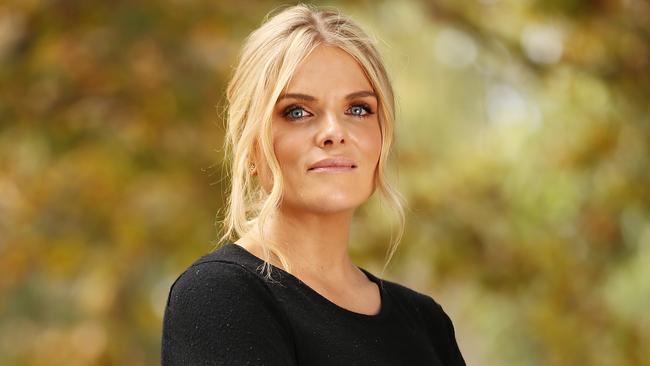 Channel Nine has failed to strongly publicly support presenter Erin Molan. Picture: Sam Ruttyn