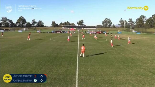 Replay: Northern Territory v Tasmania (U16 placement semi final) - Football Australia Boys National Youth Championships Day 5