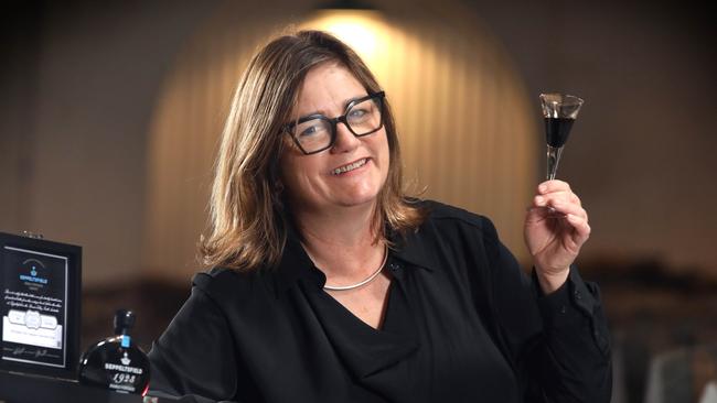 Seppeltsfield's chief winemaker Fiona Donald. Picture: Dean Martin