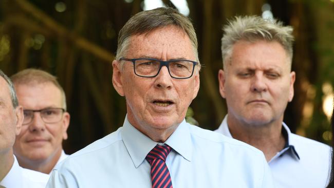 Territory Alliance leader Terry Mills’ former staffer’s employment is the subject of a preliminary examination by ICAC. Picture: Katrina Bridgeford