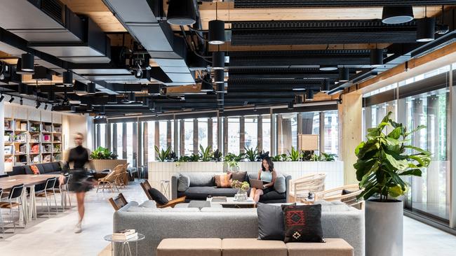 WeWork space at 1 Sussex Street, Sydney.