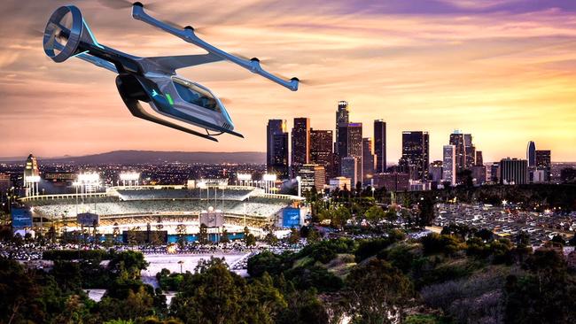 Sydney could see on-demand aerial ride sharing.