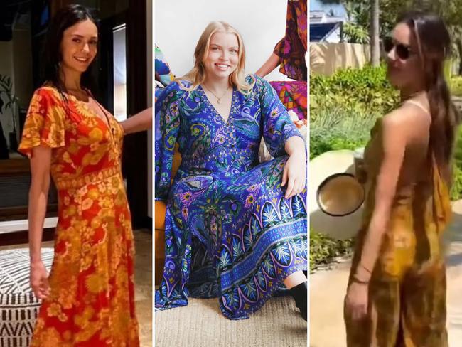 Nine Lives Bazaar owners Rose Madden and Vanessa Cave announce more inclusive sizing. Nina Dobrev (left), Tayne Skyler(middle) and Alessandra Ambrosio (right)
