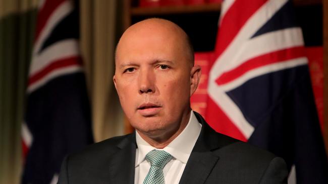 Home Affairs Minister Peter Dutton. Photo: Stuart McEvoy