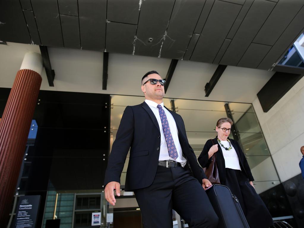 Jarryd Hayne’s matter will return to court next week. Picture NCA NewsWire / Peter Lorimer.