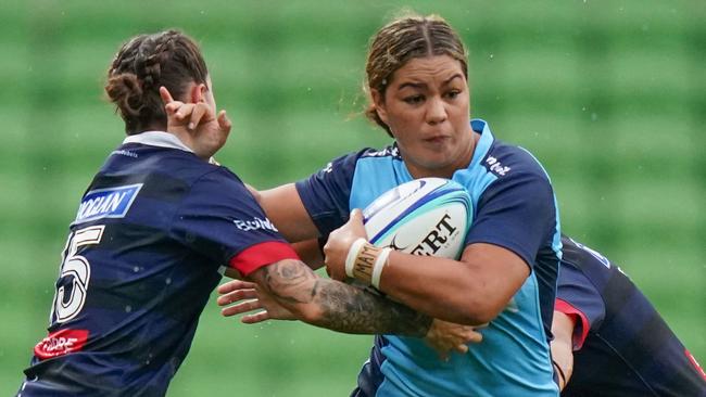 Kennedy Cherrington won two premierships playing women’s rugby at the Waratahs. Picture: AAP Image/Scott Barbour