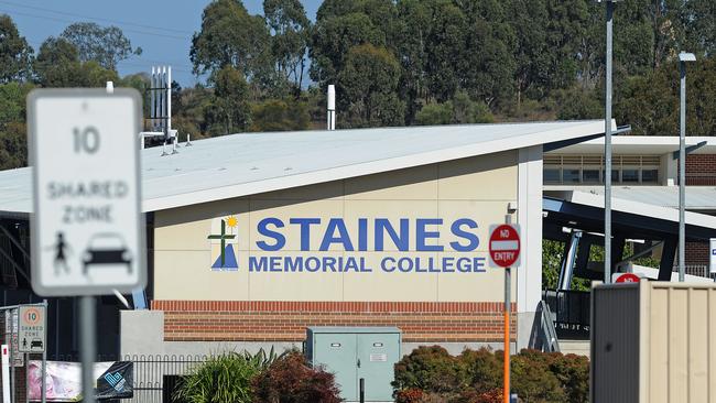 A second student from Staines Memorial College has tested positive to coronavirus. Picture: John Gass