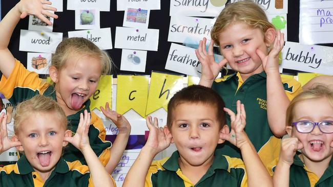 My First Year: Proston State School Preps. Picture: Patrick Woods.