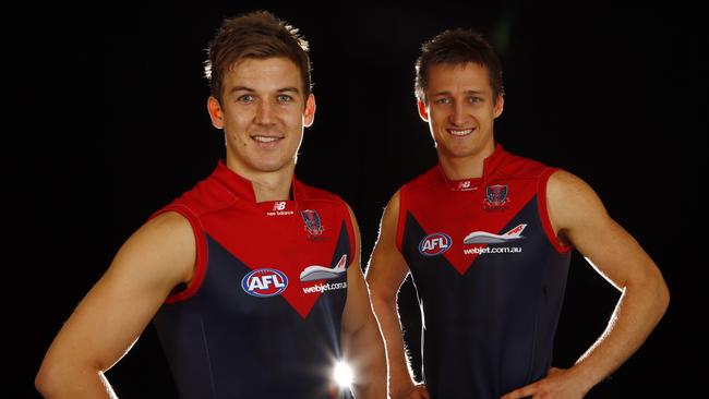 Jack Trengove and Jack Grimes were fresh-faced co-captains in 2012.