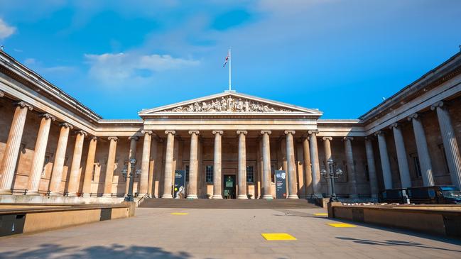 The British Museum has 50,000 objects on display.