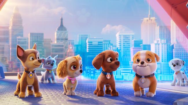 Paw Patrol: The Movie is in cinemas now. Picture: Spin Master