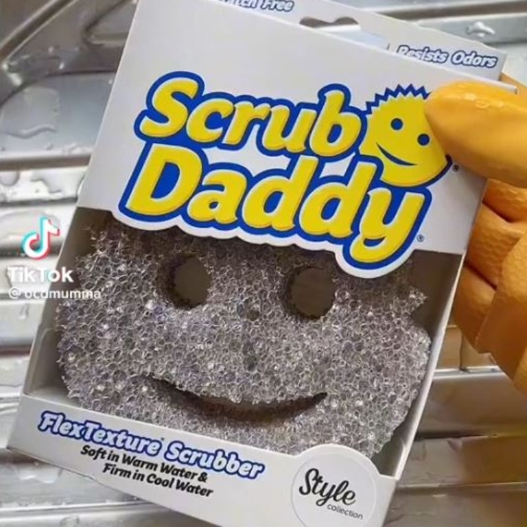 Scrub Daddy has gotten billions of views on TikTok. Picture: TikTok/@ocdmumma.