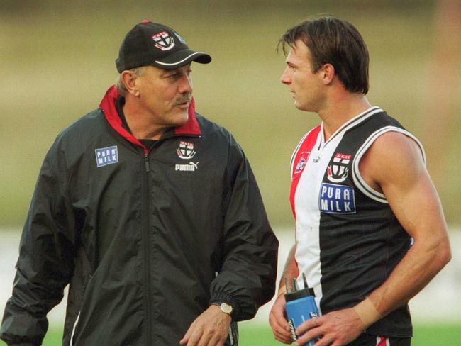 Malcolm Blight at St Kilda.