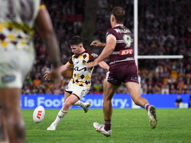 Jock Madden’s field goal prove the difference last Friday night. NRL Photos.