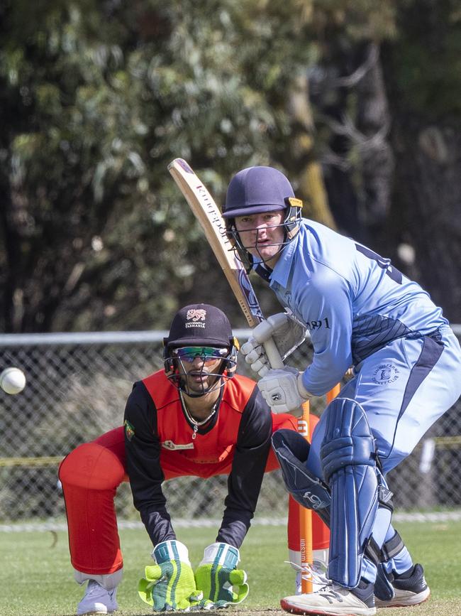 Lindisfarne batsman Tom McGann will look to help get his side into the top four. Picture: Chris Kidd