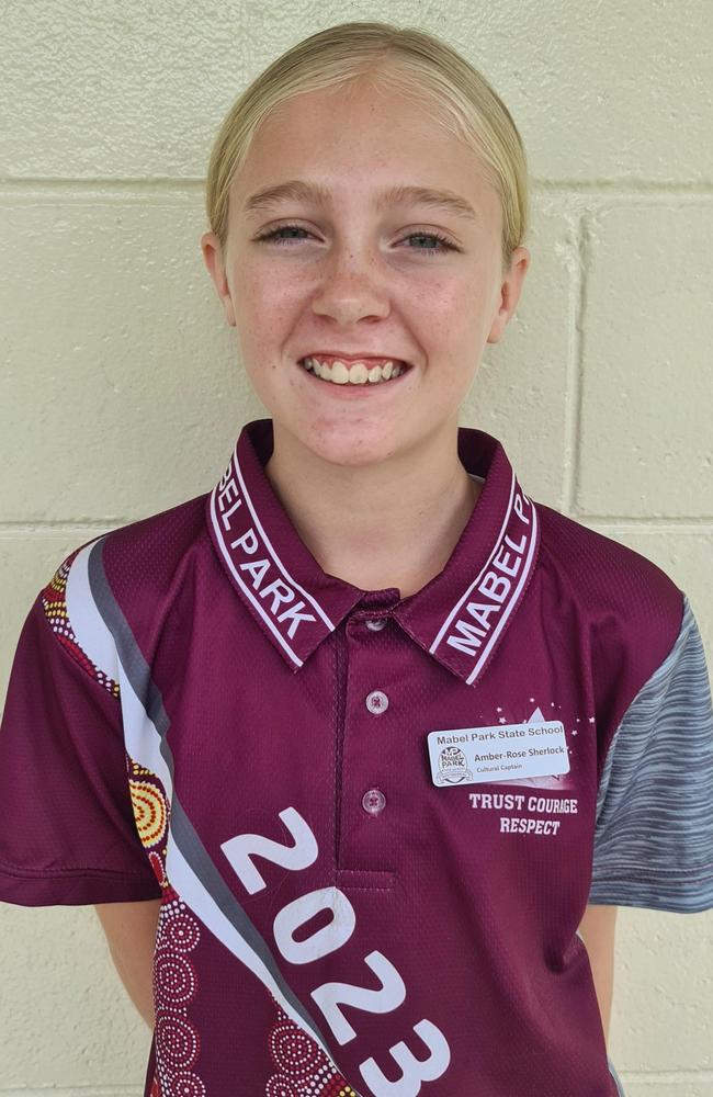 Amber Rose Sherlock, Mabel Park State School Captain, Picture Contributed