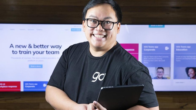 Medical doctor Vu Tran is also one of the co-founders of online training company Go1.