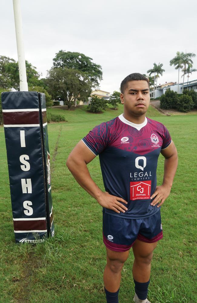 Ipswich SHS's Langer Trophy machine Tre Tofu