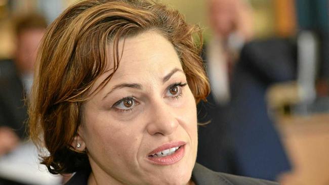 The Deputy Premier of Queensland Jackie Trad has announced "tell us now” laws on electoral donations, which will be in operation at the next council elections. Picture: Patrick Woods