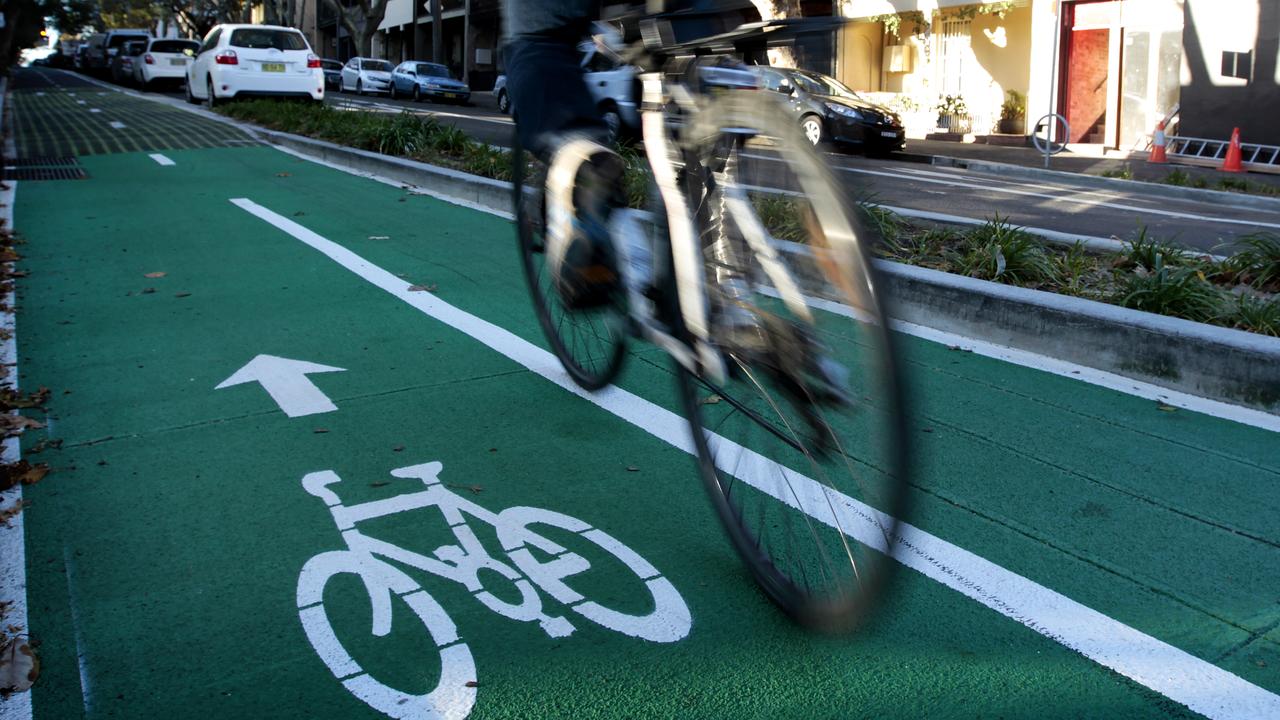 What are people saying about the Collins St bike path?