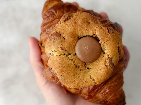 The TikTok viral cookie croissant is now available at this Sydney bakery.