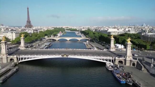 Paris prepares giant water reservoir ahead of 2024 Games