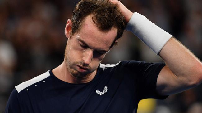 Andy Murray tested positive for coronavirus in the week before he was due to depart for Australia.