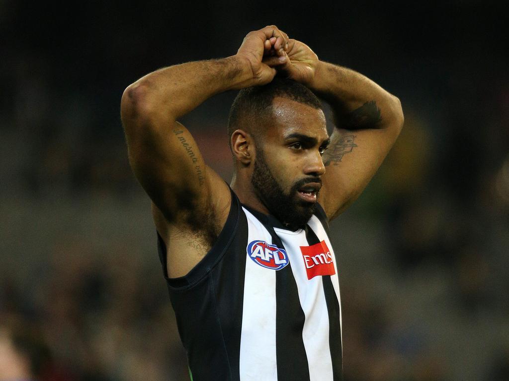 Heritier Lumumba at the MCG in 2014.