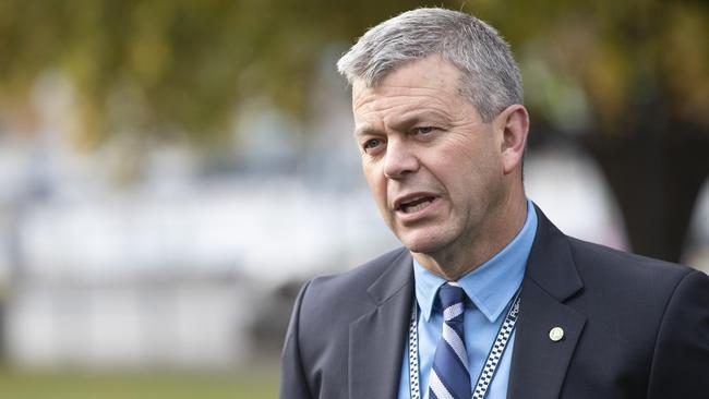 Police Association Tasmania President Colin Riley. Picture: Chris Kidd