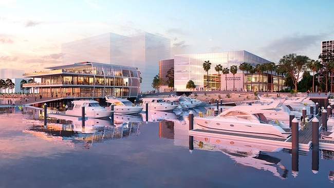 NSW Roads and Maritime Services will build a marina at Wentworth Point.