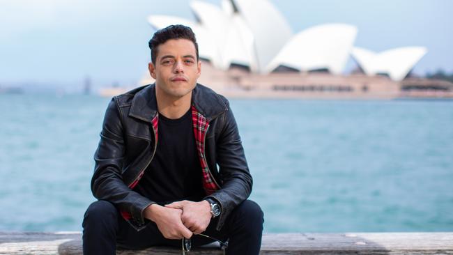 ‘You can understand this human being’s journey’: Bohemian Rhapsody star Rami Malek in Sydney last week. Picture: Luke Drew.