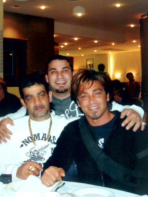 Brothers Sam, Michael and John Ibrahim.