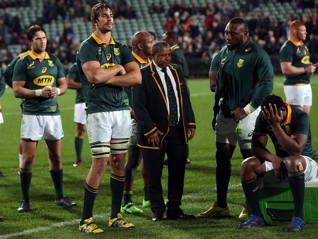 South Africa after the loss to New Zealand.