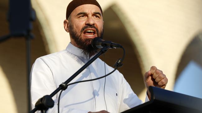 Sheik Wesam Charkawi, a prominent Sydney imam and convener of the Muslim Vote political campaign. Picture: Jonathan Ng