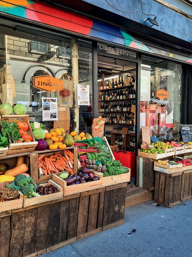 Le Zingam in Paris offers residents of the 11th arrondissement a riot of pristine produce.